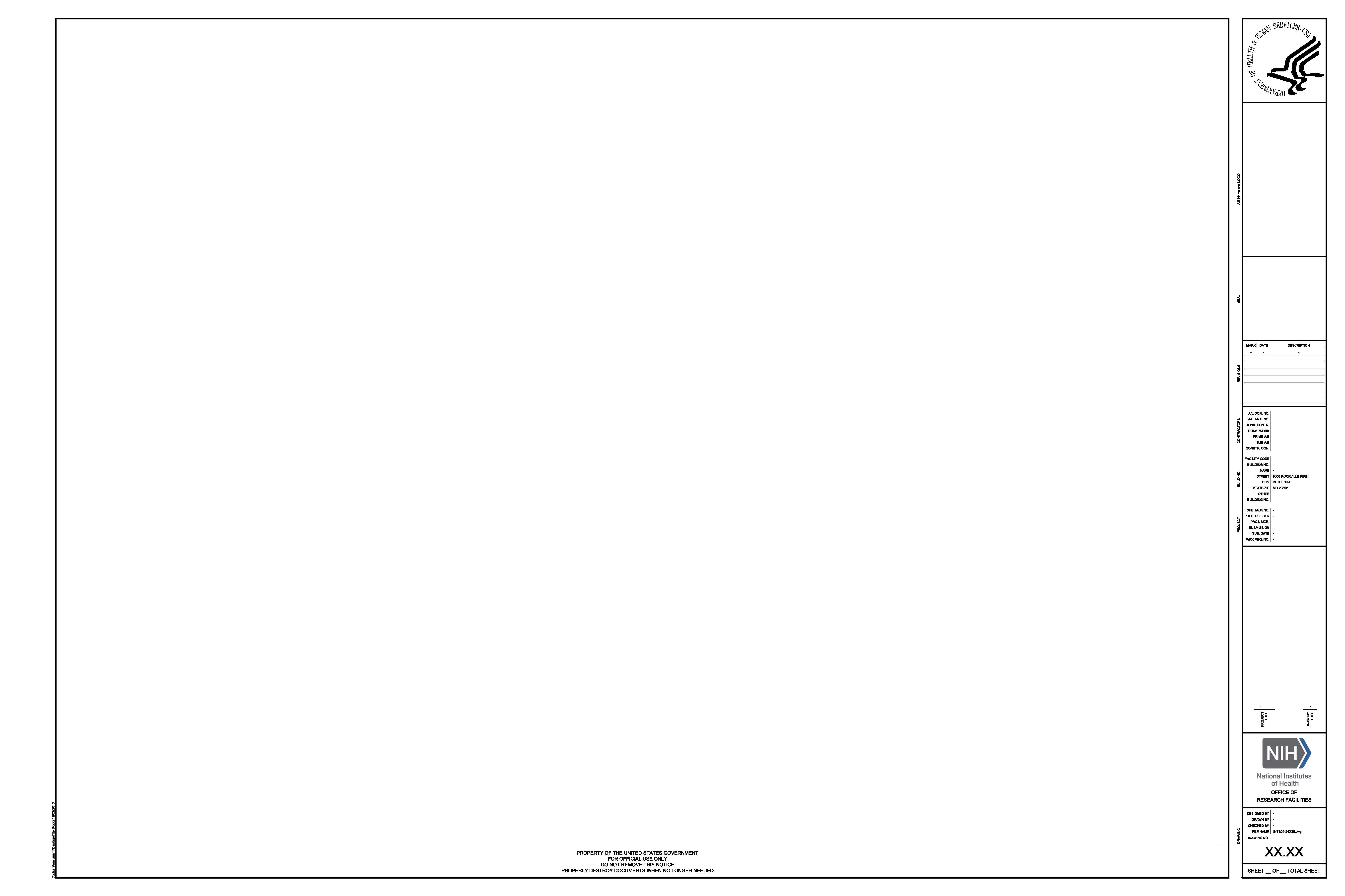 NIH Standard CAD Details